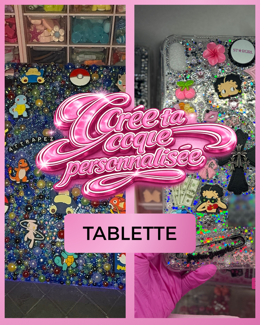 Coque tablette personnalisable